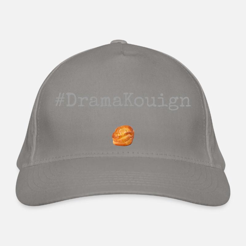 #DramaKouign Grey Casquette classique bio