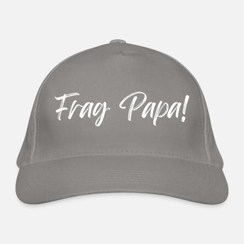 Frag Papa Bio-Baseballkappe