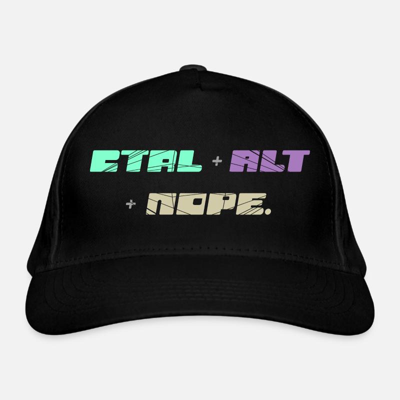 CTRL ALT Nope Bio-Baseballkappe