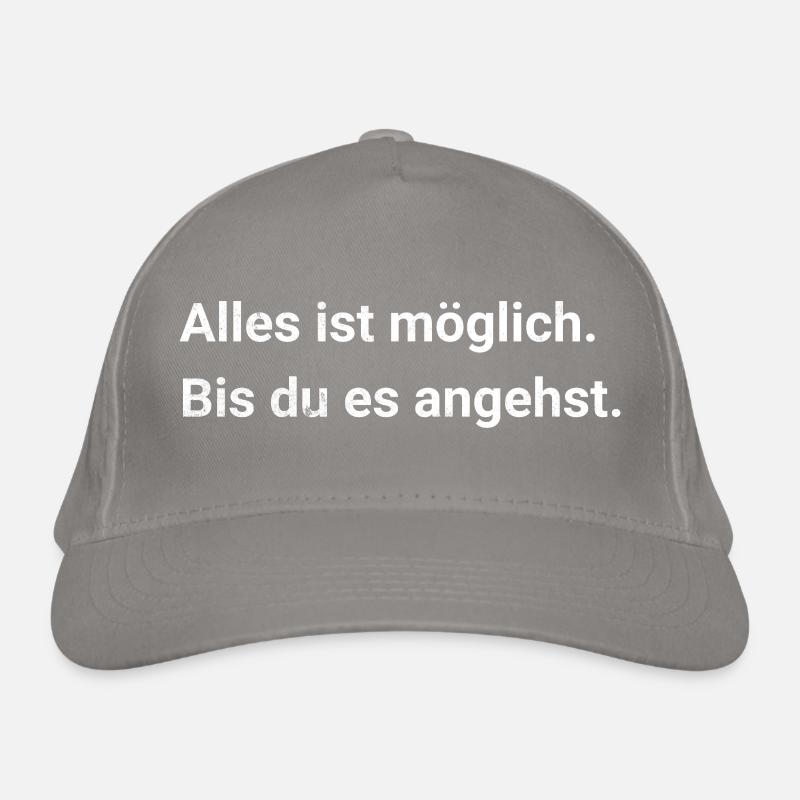 Tout est possible. Jusqu’à ce que tu t’attaques à ça. - Sarcasme Casquette classique bio