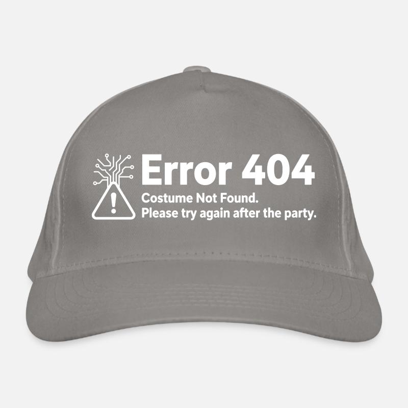 Error 404 Costume Not Found Organic Baseball Cap