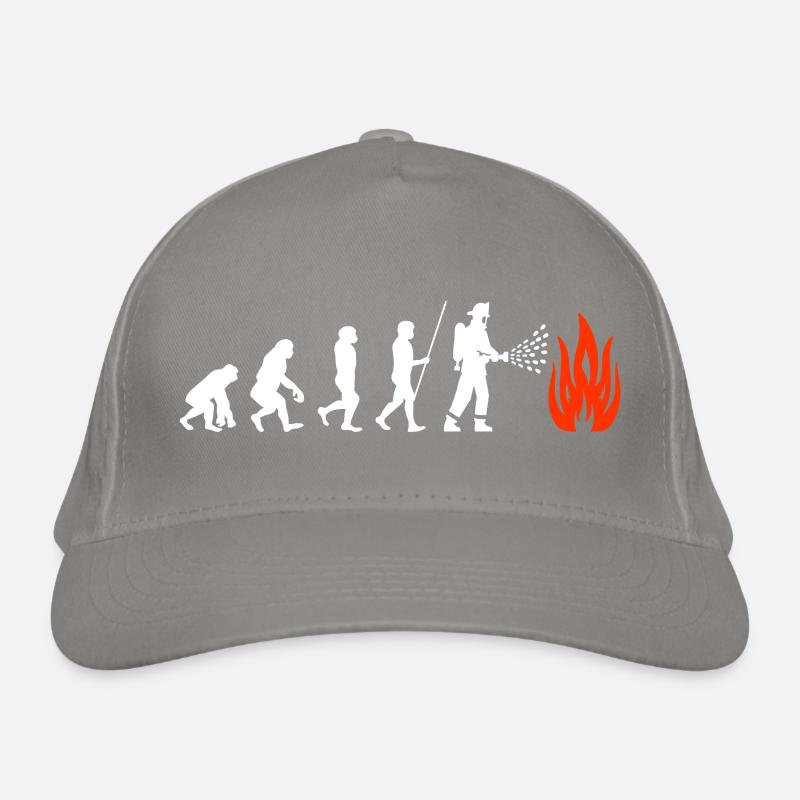 Pompier Évolution de la brigade d’incendie Casquette classique bio