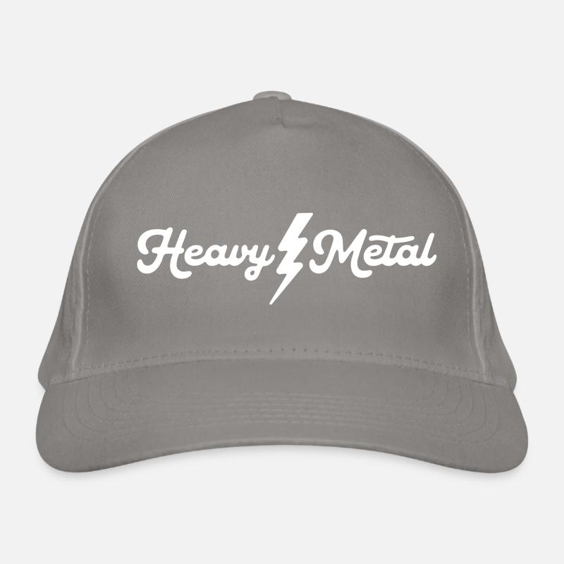 Heavy Metal Lightning Skript Bio-Baseballkappe
