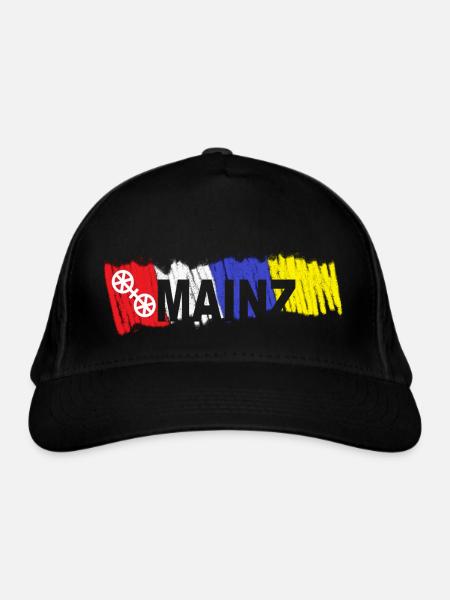 MAINZ 4FB - Bio-Baseballkappe - Schwarz