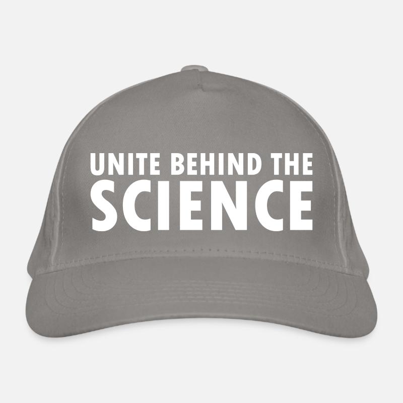 Unite behind the science Casquette classique bio