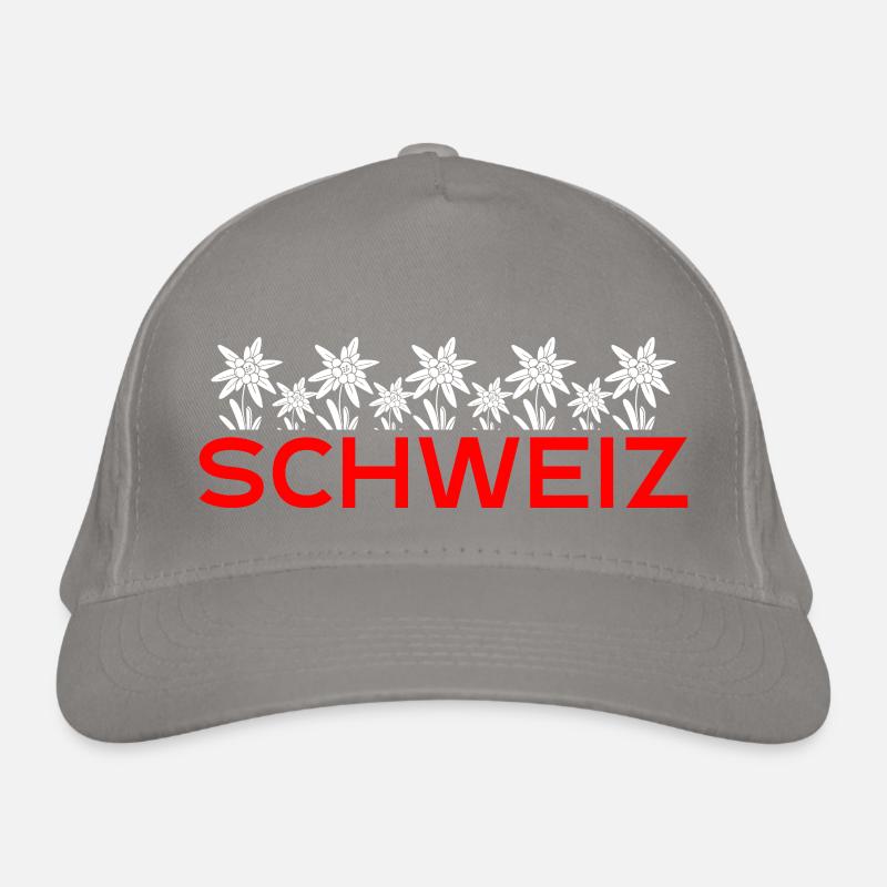 Schweizer Enzian Bio-Baseballkappe