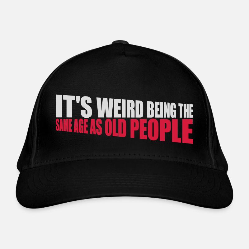 être âgé Casquette classique bio