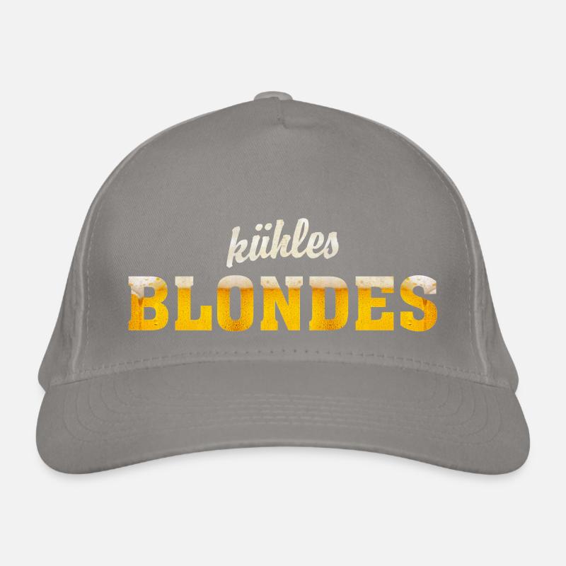 kühles Blondes Bio-Baseballkappe