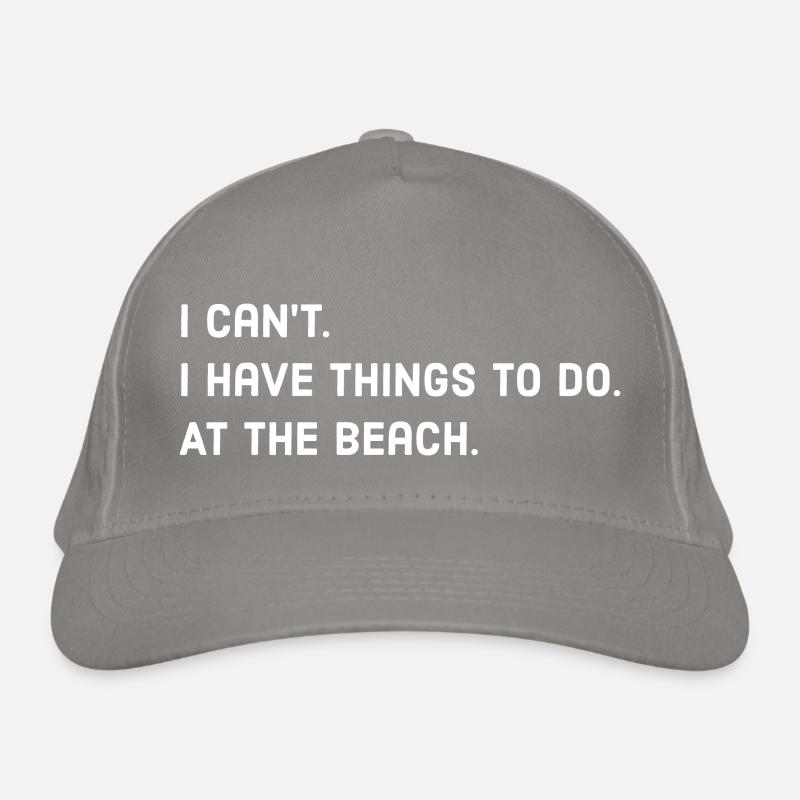 Citation de plage Casquette classique bio