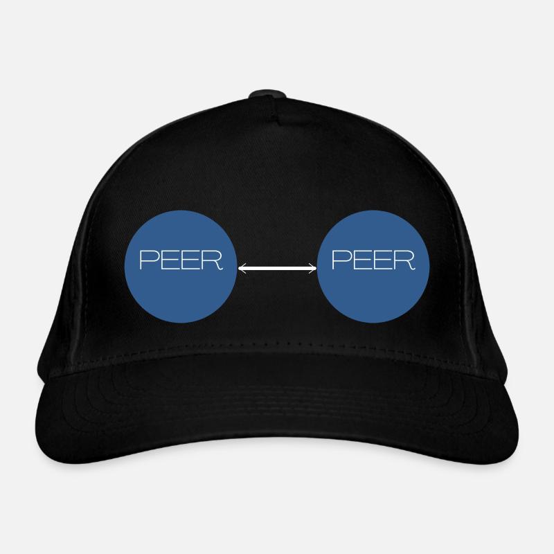 peer to peer Organic Baseball Cap