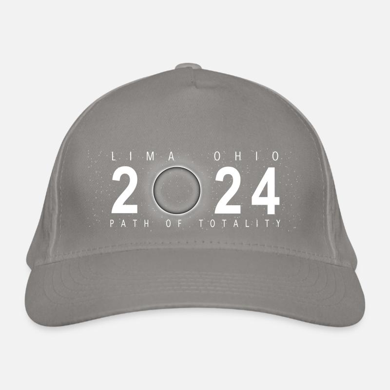 Eclipse solaire Lima Ohio 8 avril 2024 Casquette classique bio