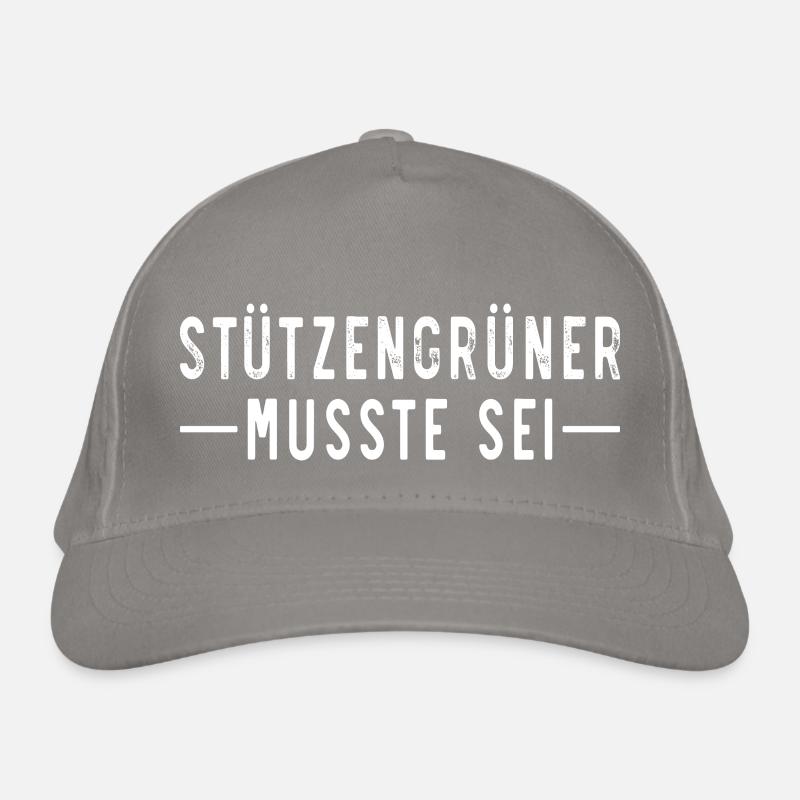 Stützengrüner musste sei Bio-Baseballkappe