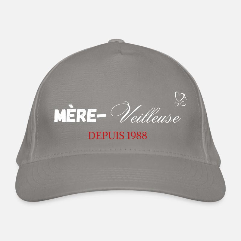 Mère veilleuse depuis 1988 Casquette classique bio