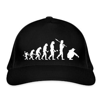 Slavic evolution - slawische Evolution - Bio-Baseballkappe - Schwarz - Vorne