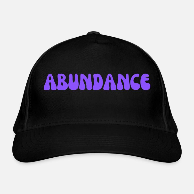 Abundance 💜 Positive statement Organic Baseball Cap