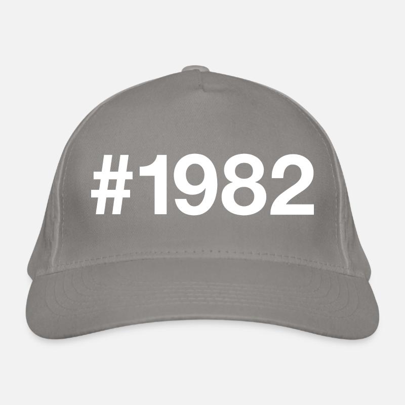 1982 Hashtag 44e anniversaire 44 ans Casquette classique bio