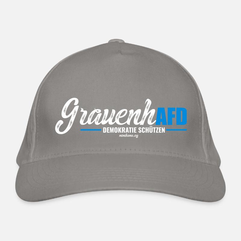 Mimikama GrauenhAFD Bio-Baseballkappe