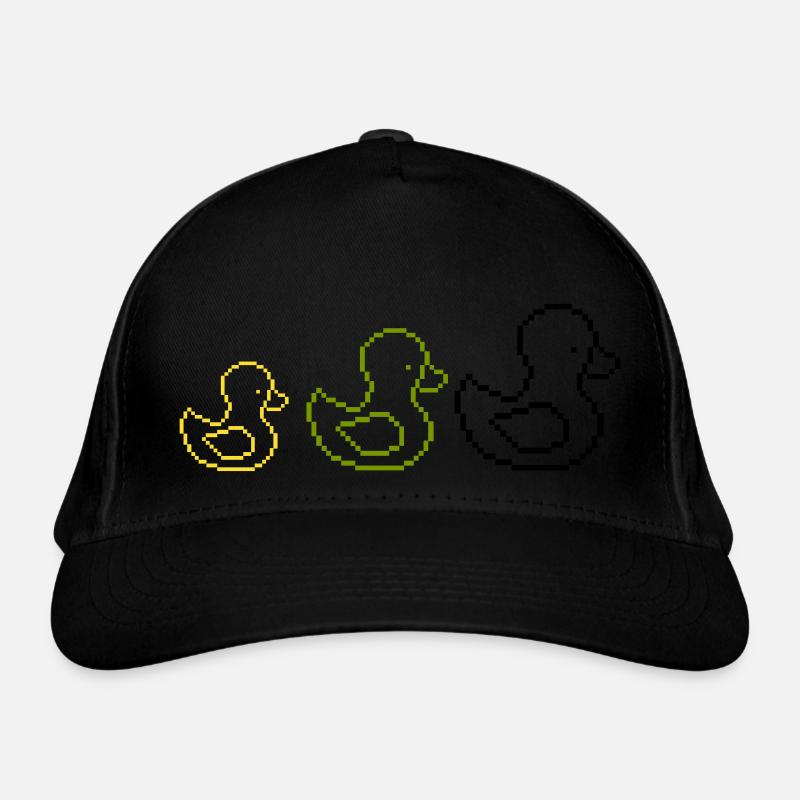 Canards pixellisés Casquette classique bio