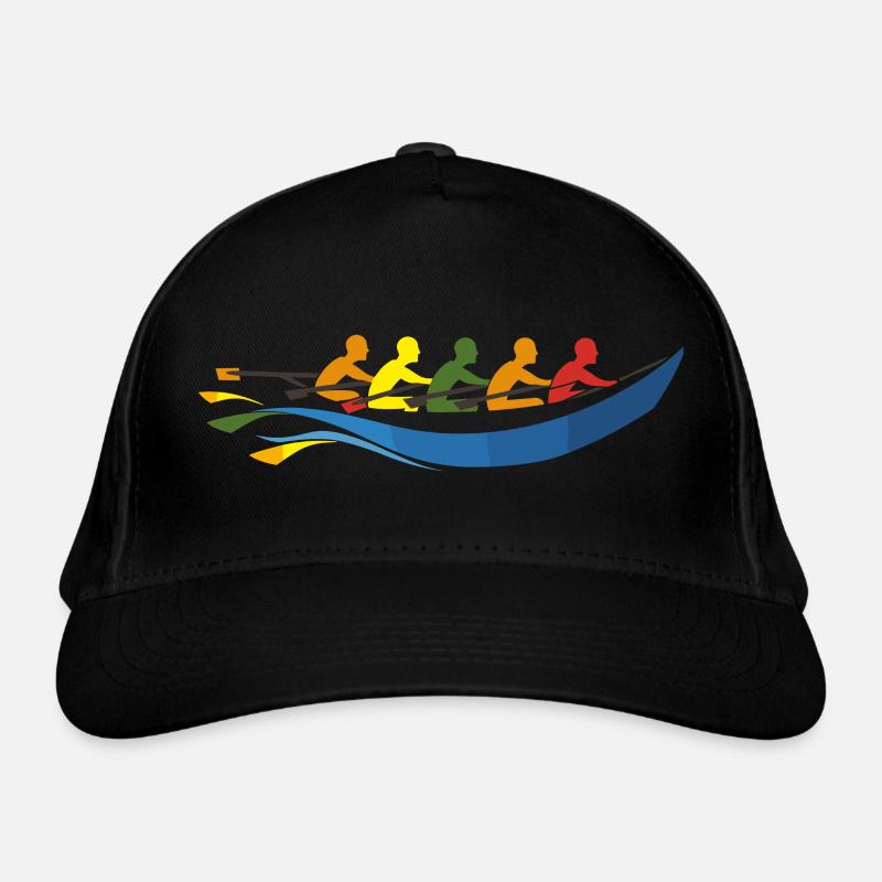 Look comique de l’équipe d’aviron Casquette classique bio