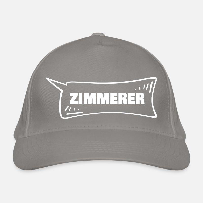 Sprechblase Zimmerer Bio-Baseballkappe