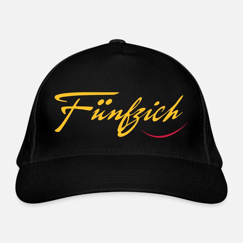 fünfzig Bio-Baseballkappe