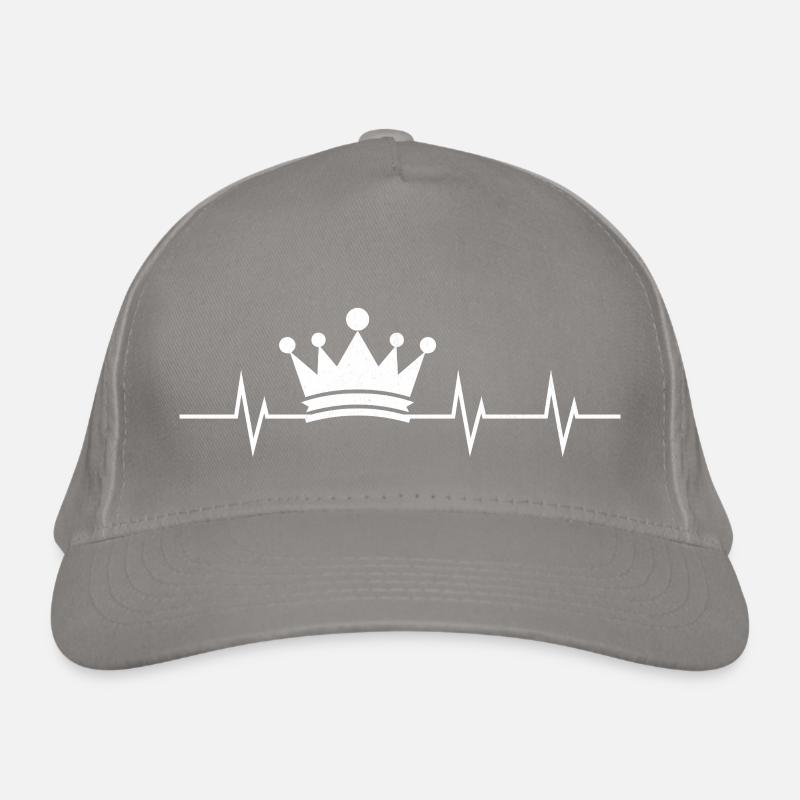 Royal Heartbeat Organic Baseball Cap