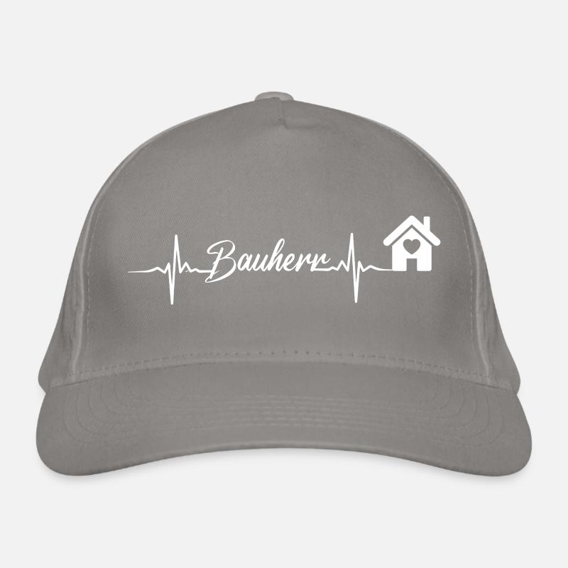 Écriture HausHerz Herzschlag Casquette classique bio
