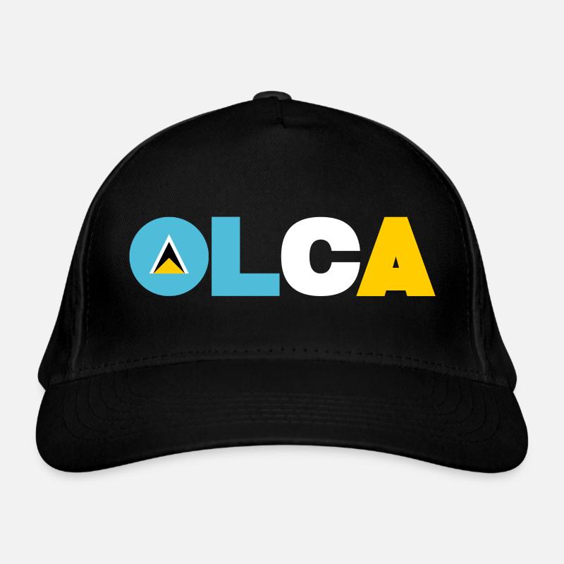 Saint Lucia Organic Baseball Cap