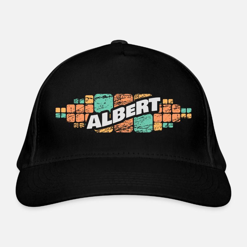 Albert comme prénom Casquette classique bio