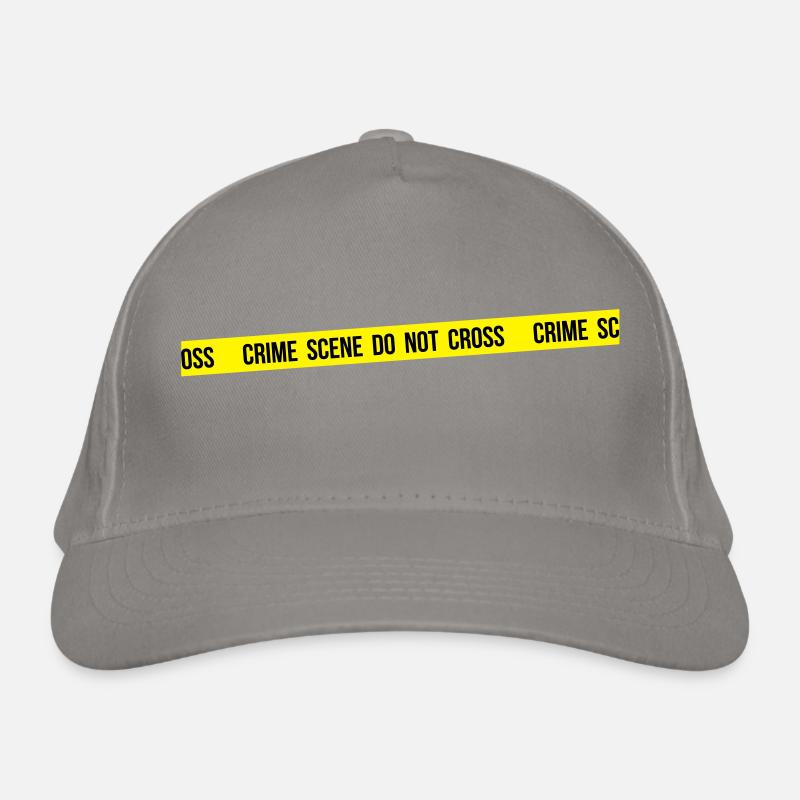Crime scene do not cross Organic Baseball Cap