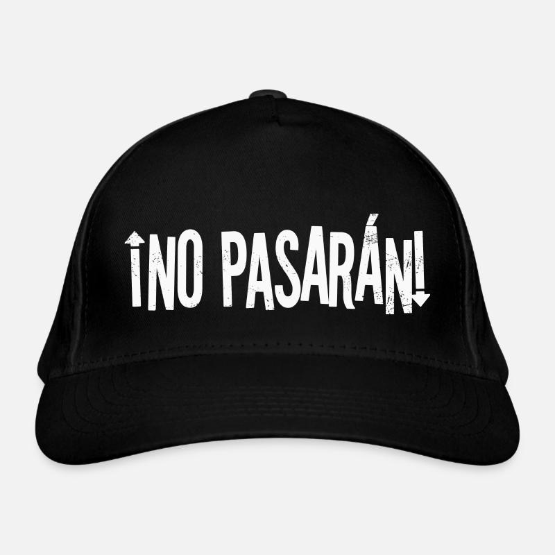 no pasaran Organic Baseball Cap