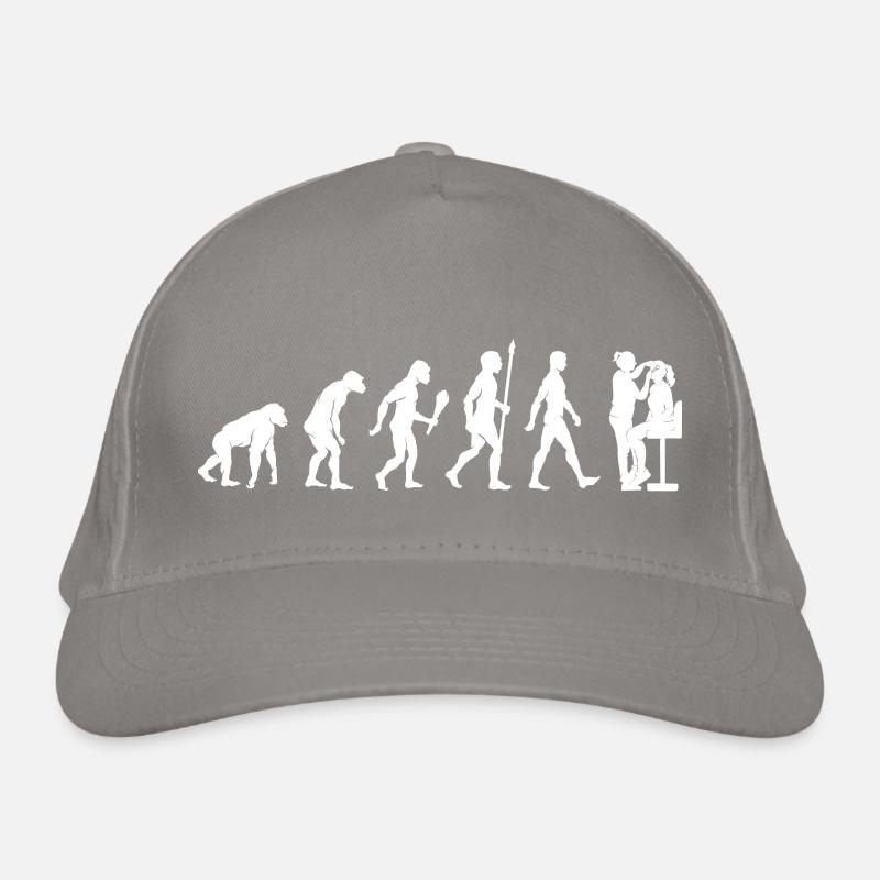 Makeup Artist Evolution Kosmetikerin Schminken Bio-Baseballkappe