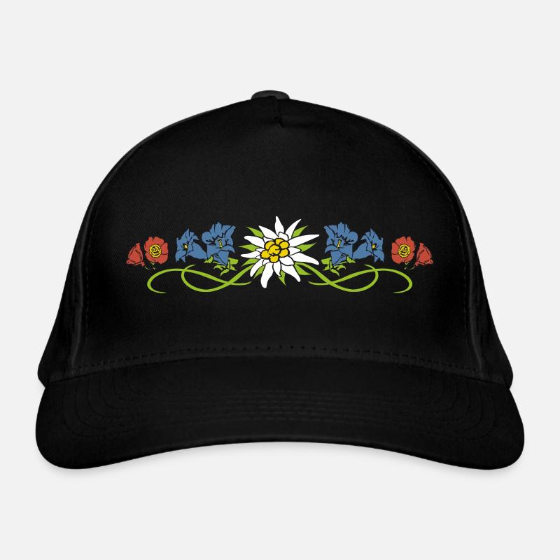 Alpine flowers Organic Baseball Cap