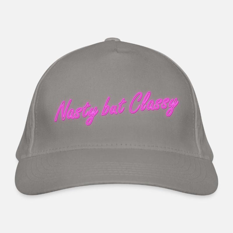 Neon Naughty par un lettrage élégant Casquette classique bio