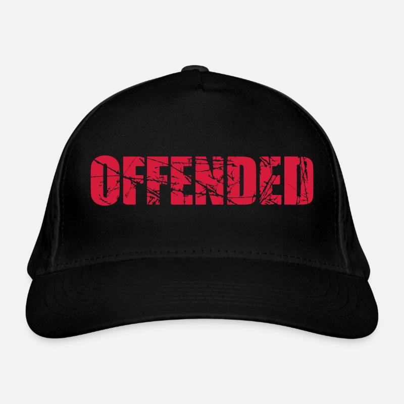 Scratches Cracks Offended Organic Baseball Cap