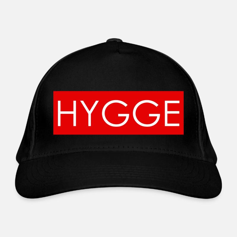 hygge rouge Casquette classique bio