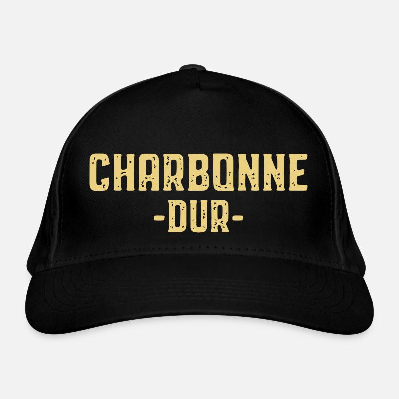 Charbonne dur Casquette classique bio