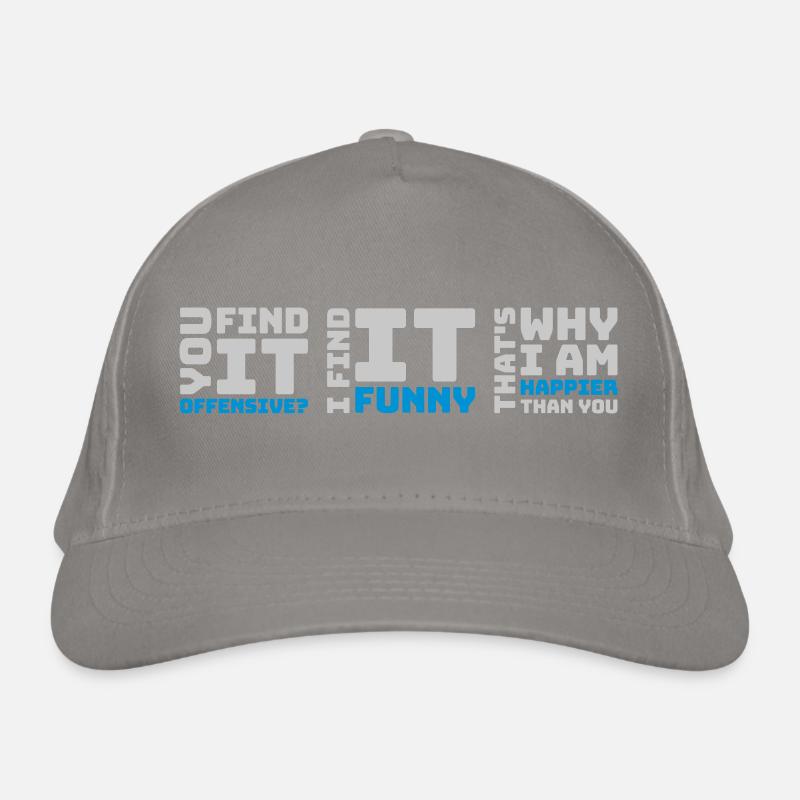 Vous trouvez cela offensant Casquette classique bio