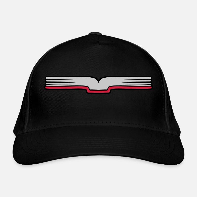 Open book Pages open Organic Baseball Cap