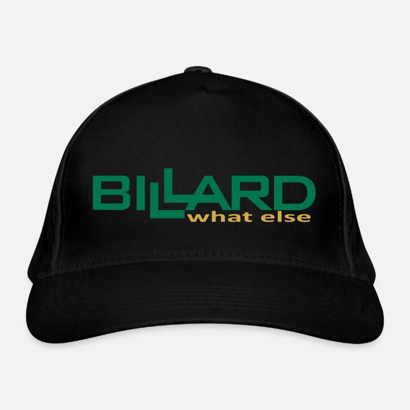 Billiards Design what else, pool billiards Organic Baseball Cap
