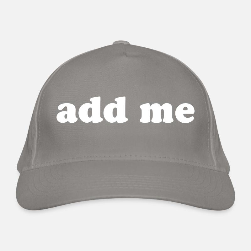 add me Bio-Baseballkappe