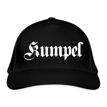 Kumpel Erzgebirge Sachsen Bergbau - Bio-Baseballkappe - Schwarz - Vorne