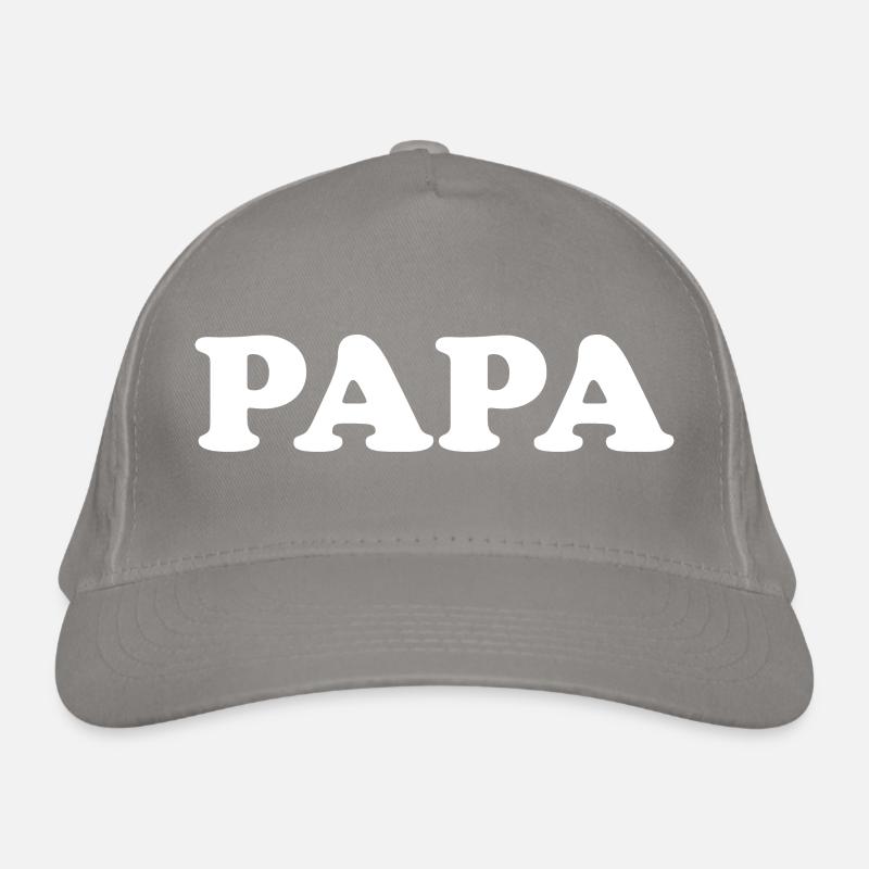 daddy dad dad Organic Baseball Cap