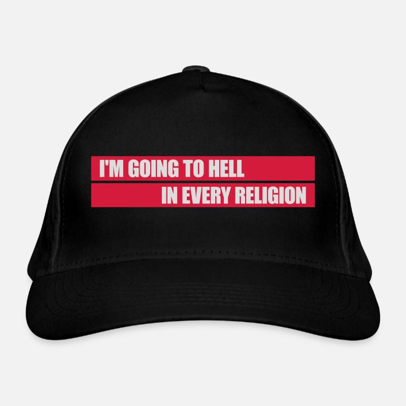 im going to hell Bio-Baseballkappe