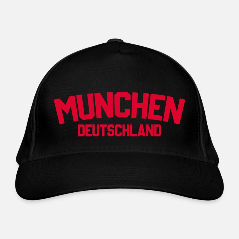München Deutschland Bio-Baseballkappe