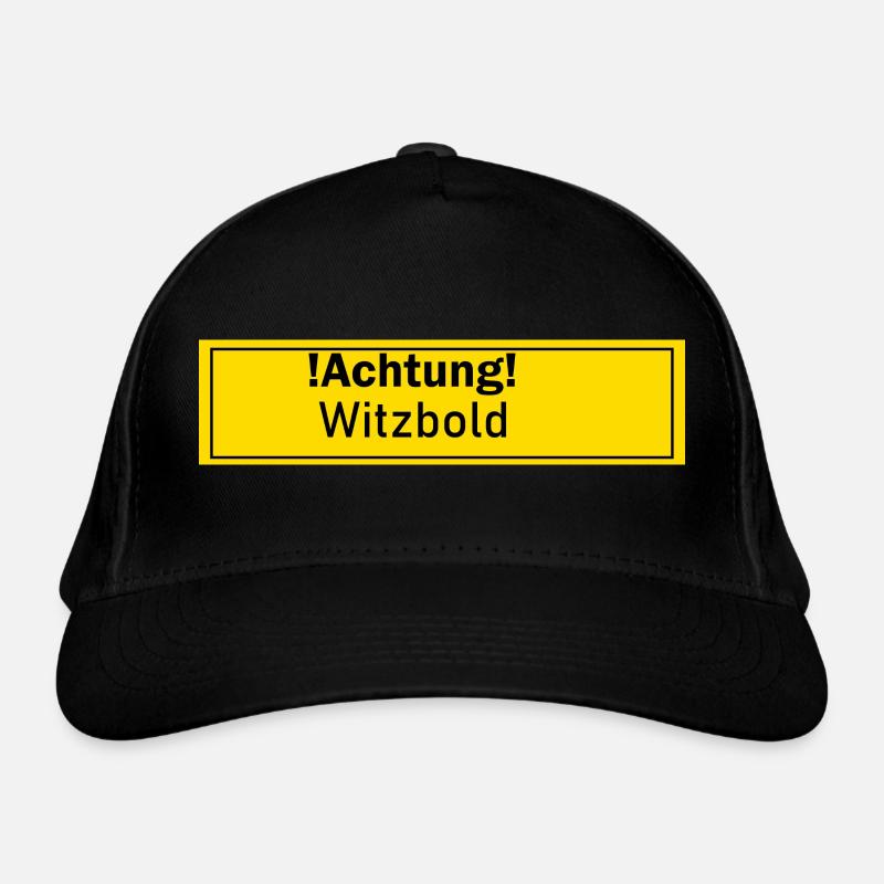Witzbold witzig Mann Witzig Geschenk Geschenkidee Bio-Baseballkappe
