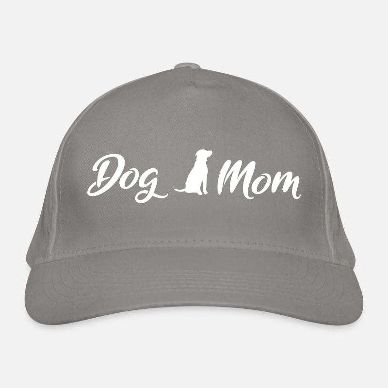 Maman de chien Blanc Casquette classique bio