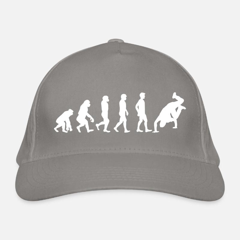 Breakdance Evolution blanc Casquette classique bio