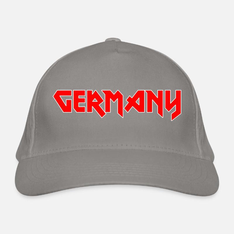 Maison à la mode ALLEMAGNE Metal-Design Casquette classique bio