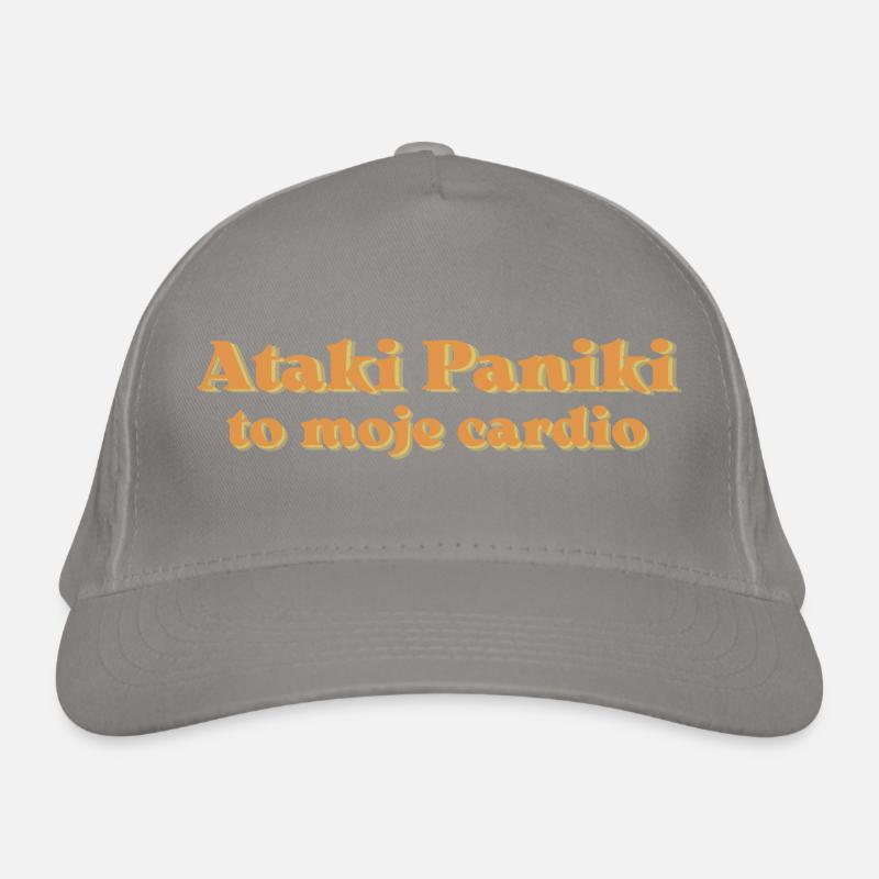 Panic attacks are my cardio | psychology |therapy Organic Baseball Cap